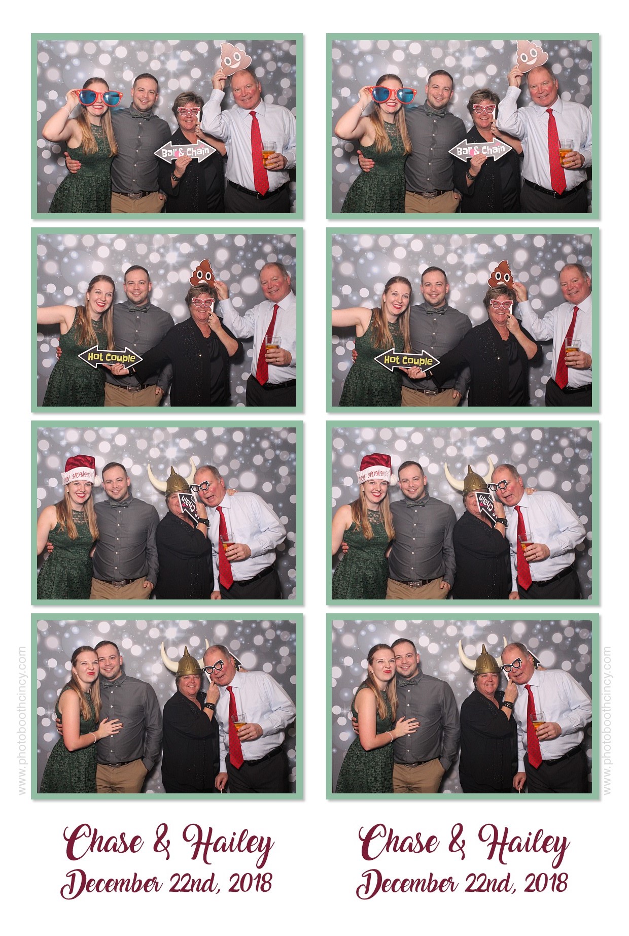 Chase & Hailey | View more photos from the event at gallery.photoboothcincy.com/u/PhotoBoothCincy/Chase-Hailey